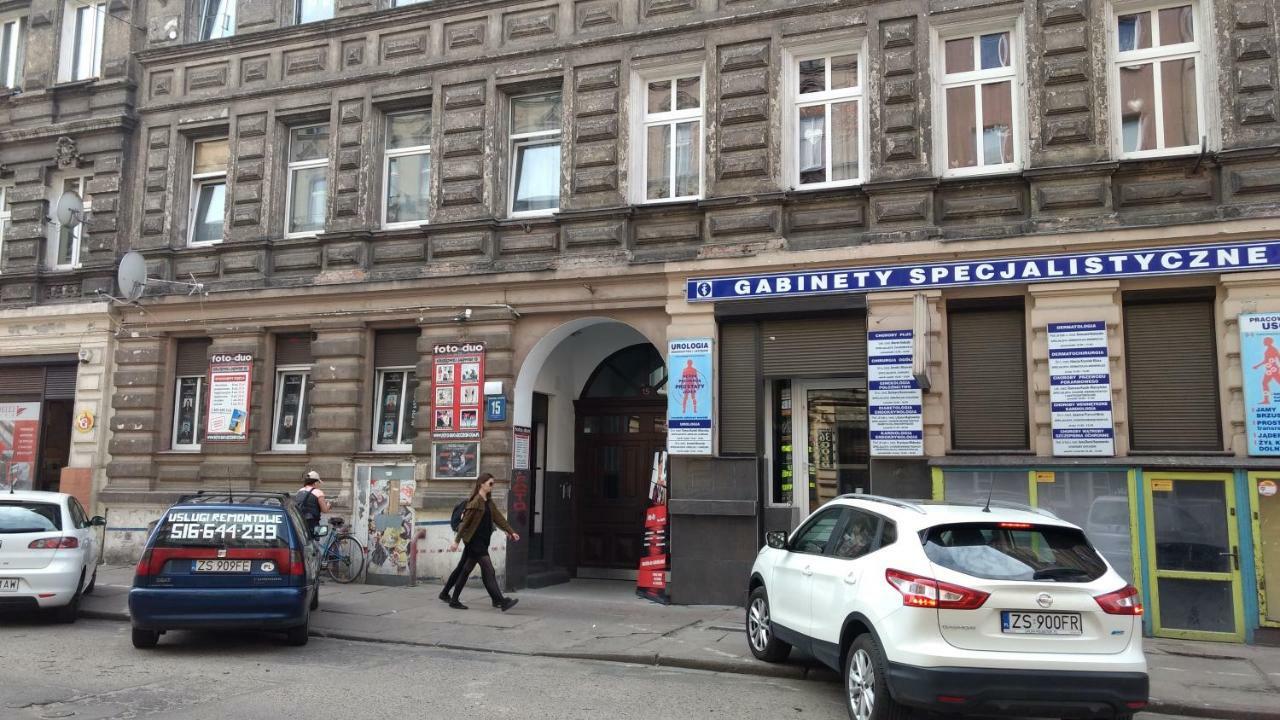 Mieszkanie Centrum Szczecin Exteriör bild